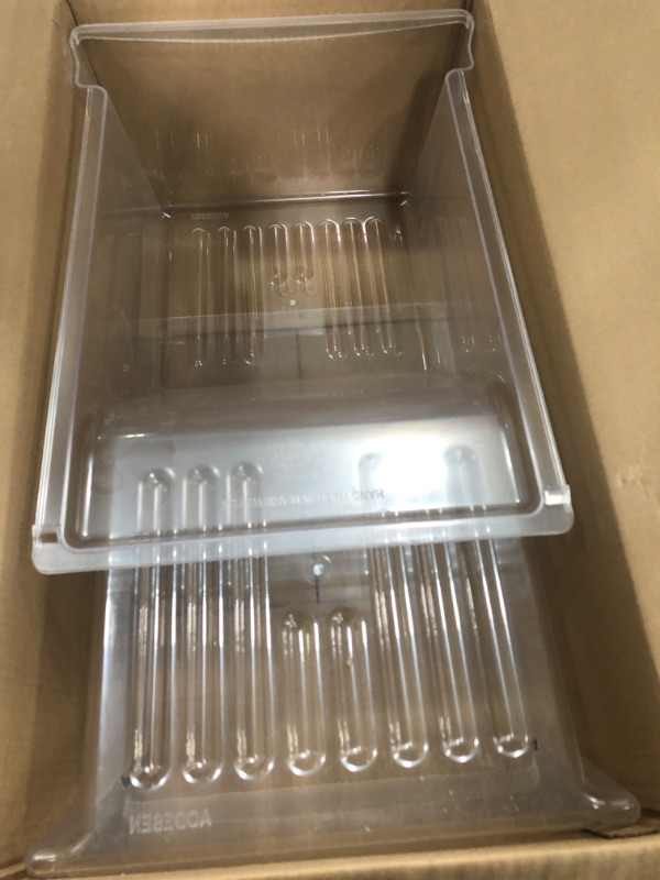Photo 1 of [2 PACK] 240337103 Refrigerator Crisper Drawer Replacement Compatible with Frigidaire Kenmore Refrigerator Drawer Replacement, Frigidaire Drawer Replacement for AP2115741, 240337100, 240337102