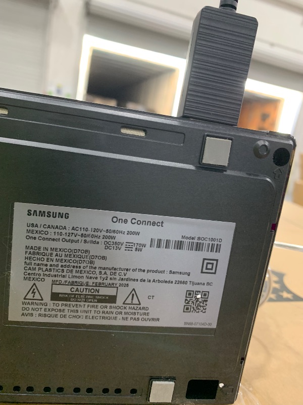 Photo 1 of ****************SCREEN DAMAGED, NON-FUNCTIONAL, FINAL SALE***************
Samsung 43-Inch Class QLED 4K LS03D The Frame Series Quantum HDR Smart TV w/Dolby Atmos, Art Mode, Anti-Reflection, Customizable Frame, Slim Fit Wall Mount with Alexa Built-in (QN43