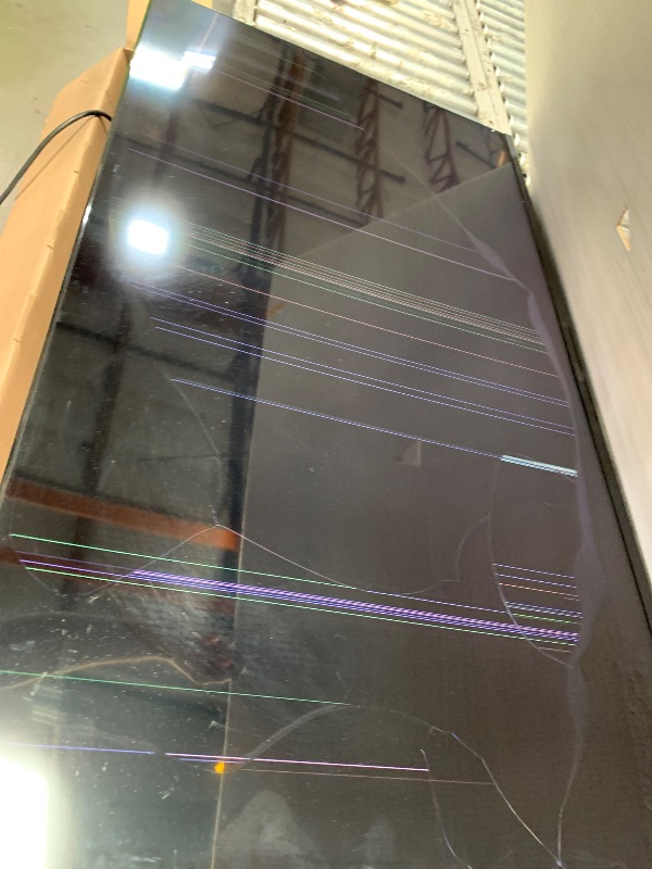 Photo 1 of ***CRACKED SCREEN***Sony 55-Inch 4K Ultra HD BRAVIA 3 LED Smart TV with Google TV, LED Flat Screen, Dolby Vision HDR, Google TV, Exclusive PS5 Features, (K-55S30)