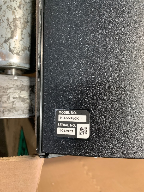 Photo 1 of ***CRACKED SCREEN***Sony 55-Inch 4K Ultra HD BRAVIA 3 LED Smart TV with Google TV, LED Flat Screen, Dolby Vision HDR, Google TV, Exclusive PS5 Features, (K-55S30)