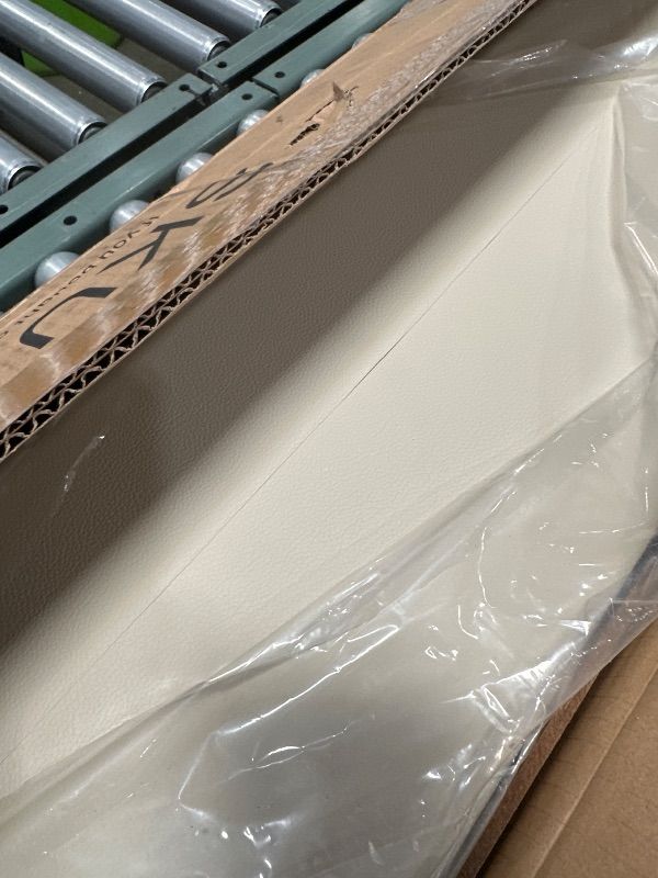 Photo 1 of *** PARTIAL SET - PARTS ONLY *** Bellemave Twin Size Daybed with Drawers, Upholstery Daybed with LED Light ? Charging Station, Fabirc Day Bed with Wood and Metal Frame, Twin Daybed Frame with Storage Shelf, Beige