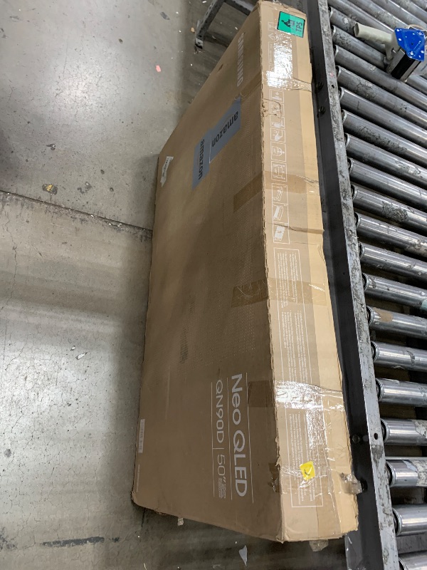 Photo 1 of ***BROKEN SCREEN***Samsung 50-Inch Class Neo QLED 4K QN90D Series Mini LED, Neo Quantum HDR+ Smart TV w/Dolby Atmos, Object Tracking Sound+, Motion Xcelerator, Real Depth Enhancer Pro, Alexa Built-in (QN50QN90D, 2024)