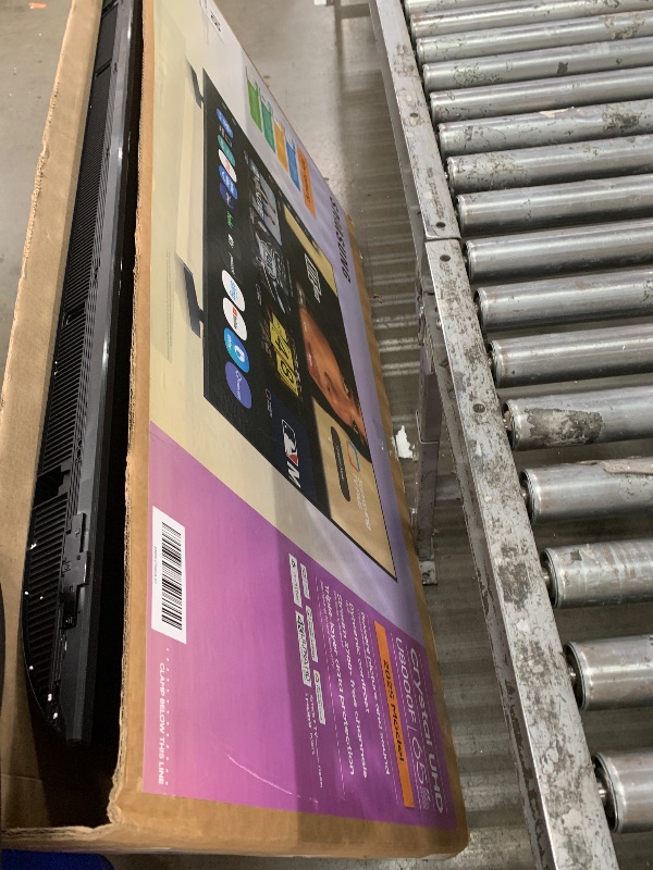 Photo 1 of ***DAMGED SCREEN***Samsung 65-Inch Class Crystal UHD U8000F 4K Smart TV (2025 Model) Endless Free Content, Crystal Processor 4K, MetalStream Design, Knox Security, Alexa Built-in