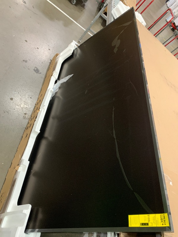 Photo 1 of ***CRACKED SCREEN***Samsung 85-Inch Class Neo QLED 8K QN900F Series, Vision AI, Mini LED Smart TV (2025 Model, 85QN900F) Neo Quantum HDR 8K Pro, Object Tracking Sound + w/Dolby Atmos, Glare Free, Alexa Built-in
**FINAL SALE**