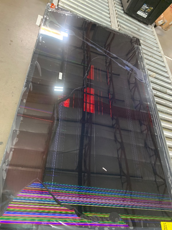 Photo 1 of ***CRACKED SCREEN***
TCL 65-Inch Class Q65 QLED 4K Smart TV with Fire TV (65Q651F, 2024 Model), Dolby Vision, HDR PRO+, Dolby Atmos, Alexa Built-in with Voice Remote, Apple AirPlay 2 Compatibility, Streaming Television