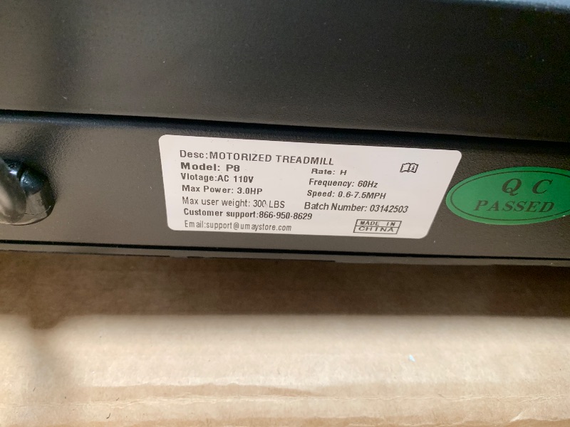 Photo 1 of ***PARTS ONLY***LONTEK Treadmills for Home, 3.0HP Quiet Brushless Folding Treadmill with Heart Rate Sensor, Silicone Damping System, 300lbs Weight Capacity, Holder for Cup&Phone