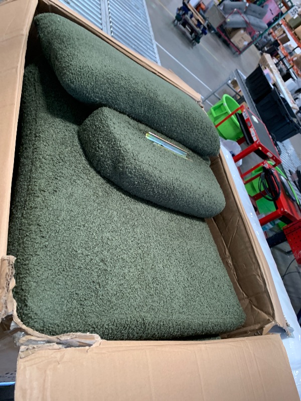 Photo 1 of ***INCOMPLETE*** Recliner Chair,Corduroy Electric Recline Sofa Chair for Adults with USB Port,Comfy Corduroy Adjustable Cloud Sofa,Tool-Free Setup,Green