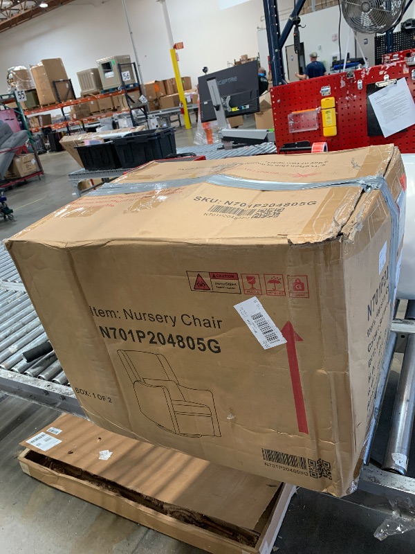 Photo 1 of ***INCOMPLETE*** Recliner Chair,Corduroy Electric Recline Sofa Chair for Adults with USB Port,Comfy Corduroy Adjustable Cloud Sofa,Tool-Free Setup,Green