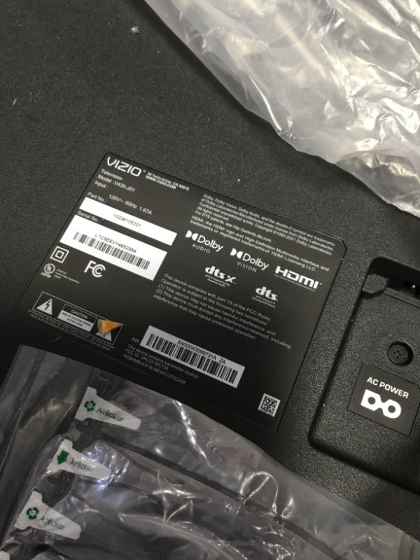 Photo 1 of ***Selling for parts******43-Inch VIZIO 4K UHD HDR Smart TV with AirPlay, Chromecast, Dolby Vision, Gaming Mode - 2021 Renewed Model (Renewed)