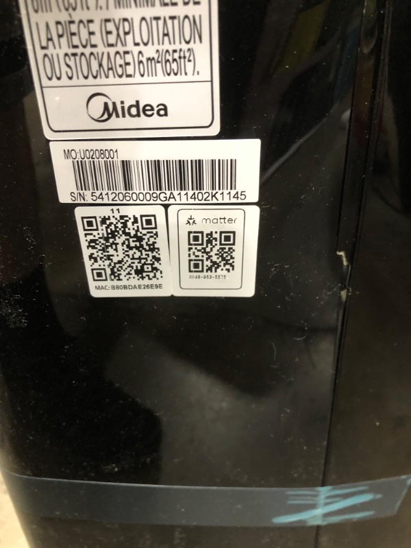 Photo 1 of ***************Stops infrequently.. doesn’t work properly**************
Midea Duo 12,000 BTU (10,000 BTU SACC) High Efficiency Inverter, Ultra Quiet Portable Air Conditioner, Cools up to 450 Sq. Ft., Compatible with Alexa/Google Assistant, Includes Remote