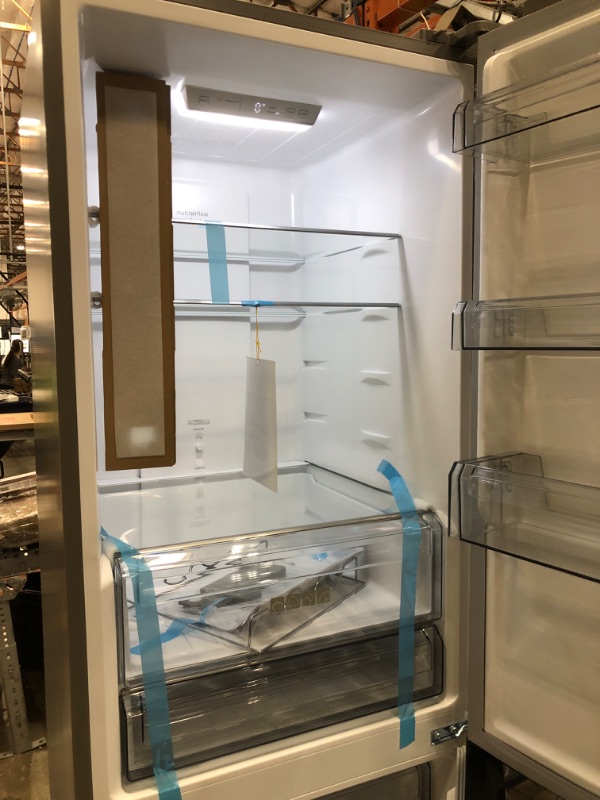 Photo 1 of Sharp SJB1255GS Bottom-Freezer Counter-Depth Refrigerator, 24 Inch, 11.5 Cubic Foot