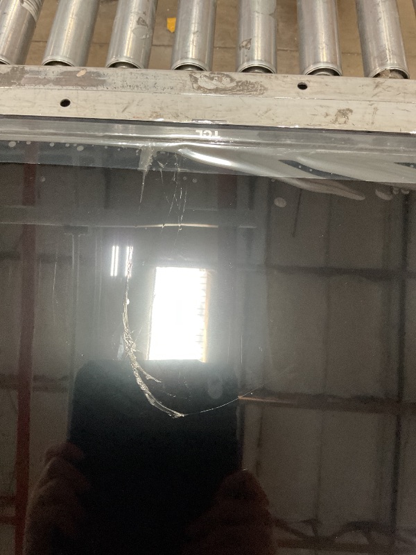 Photo 1 of ***DAMAGED SCREEN***TCL 40-Inch Class S3 1080p LED Smart TV with Roku TV (40S350R, 2023 Model), Compatible with Alexa, Google Assistant, and Apple HomeKit Compatibility, Streaming FHD Television,Black