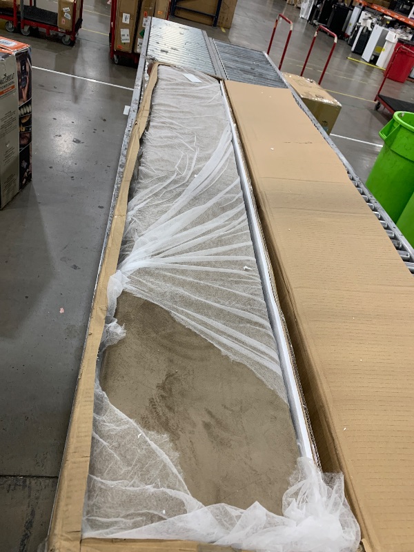 Photo 1 of ***INCOMPLETE MISSING BOX 2***Modway Resort Full Size Platform Bed with Arch Shaped Round Headboard in Taupe, Upholstered Velvet Bed Frameain-Resistant Performance Velvet, Soft Cloud Bed Frame, No Box Spring Needed