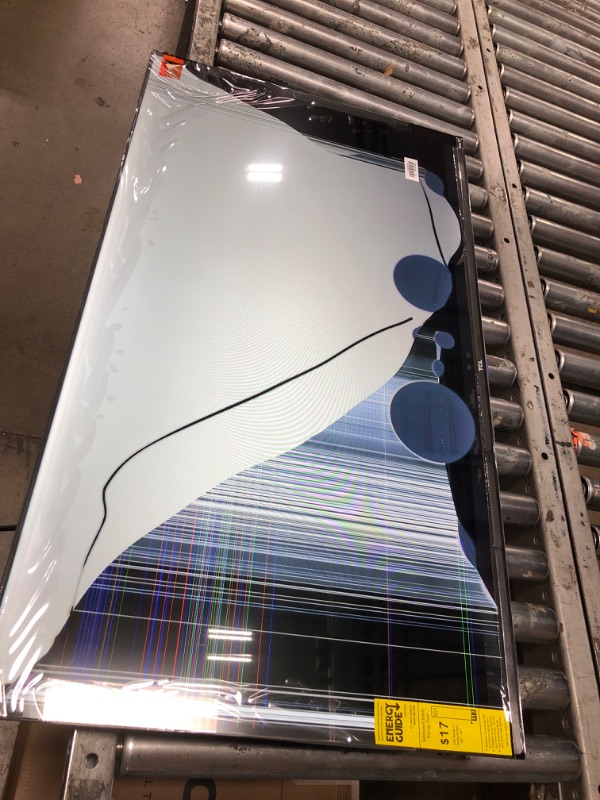 Photo 1 of ***DAMAGED SCREEN***TCL 40-Inch Class S3 1080p LED Smart TV with Roku TV (40S350R, 2023 Model), Compatible with Alexa, Google Assistant, and Apple HomeKit Compatibility, Streaming FHD Television,Black