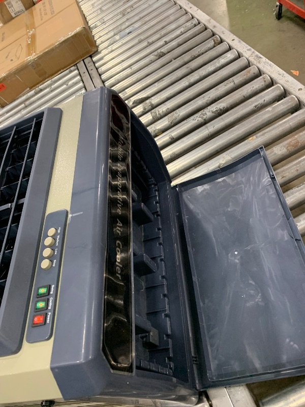 Photo 1 of ************MISSING WHEELS AND ICE PACKS************
Uthfy 41" Swamp Cooler, 4800 CFM Evaporative Air Cooler with 10.6 Gallon Water Tank, Portable Outdoor Air Conditioner with 3 Ice Pack, 110° Oscillation, 3 Speed for Garage, Yard, Commercial Use