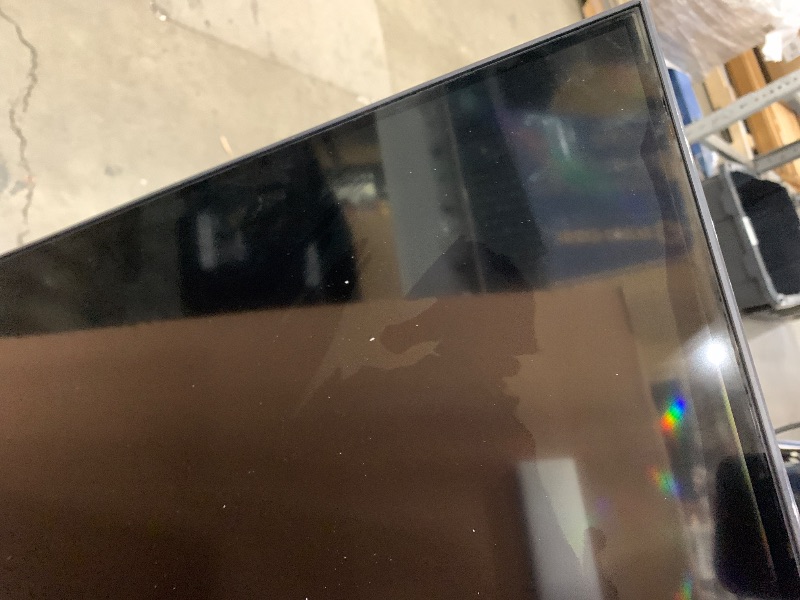 Photo 1 of ***DAMAGED SCREEN***TCL 65-Inch Q68 QLED Pro 4K UHD Smart TV with Google TV (65Q681G, 2024 Model) Dolby Vision, Dolby Atmos, HDR Pro, Game Accelerator up to 120Hz, Voice Remote, Works with Alexa, Streaming Television