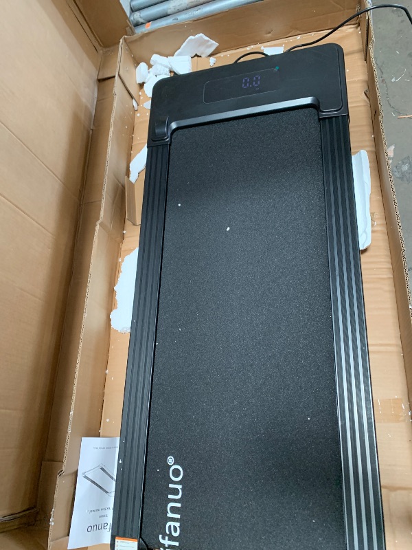 Photo 1 of ****PARTS ONLY ****HiFast Walking Pad Treadmill, 3.0HP Under Desk Treadmills with 8% Incline, Adjustable Height Foldable Treadmill for Home Office, 300lbs Capacity with Removable Desk Workstation, Remote Control, APP