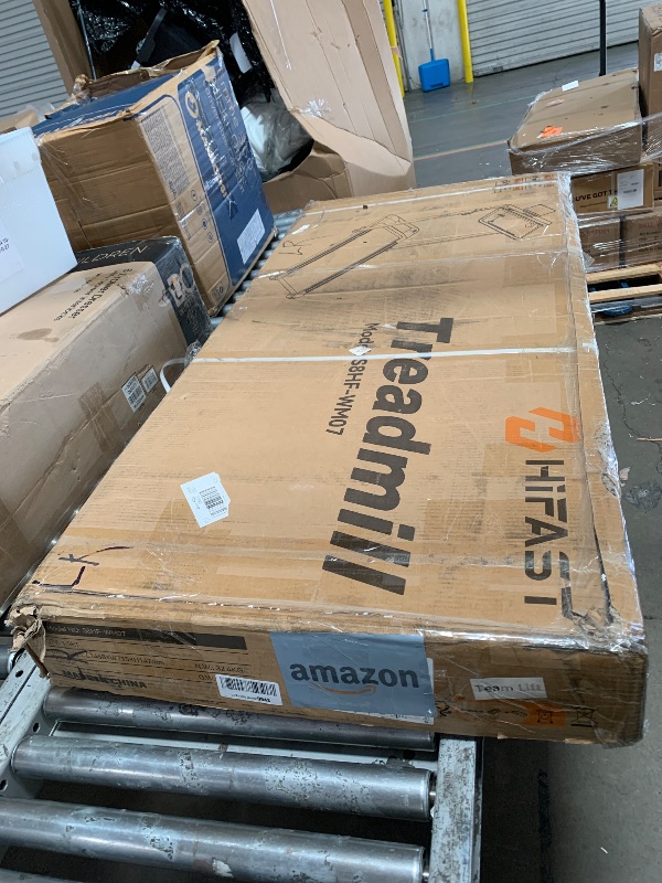 Photo 1 of ****PARTS ONLY ****HiFast Walking Pad Treadmill, 3.0HP Under Desk Treadmills with 8% Incline, Adjustable Height Foldable Treadmill for Home Office, 300lbs Capacity with Removable Desk Workstation, Remote Control, APP