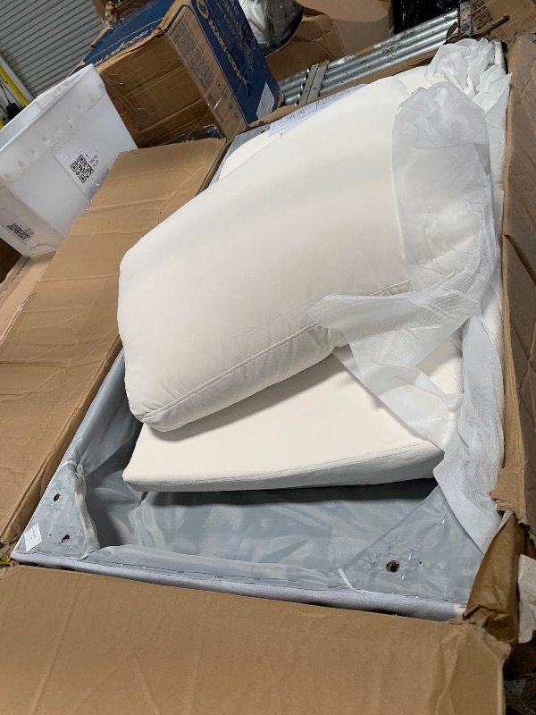 Photo 1 of ***INCOMPLETE***FONTOI Modular Sectional Sofa, U Shaped Couch with Double Chaise, 6 Seat Comfy Sectional Couches for Living Room, Modern Lounge Modular Couch for Apartment, White