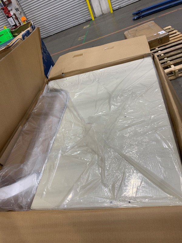 Photo 1 of ***************INCOMPLETE ITEM, THIS IS ONLY 1 BOX IN A MULTI BOX SET**************
Bellemave Twin Size Daybed with Drawers, Upholstery Daybed with LED Light ? Charging Station, Fabirc Day Bed with Wood and Metal Frame, Twin Daybed Frame with Storage Shel