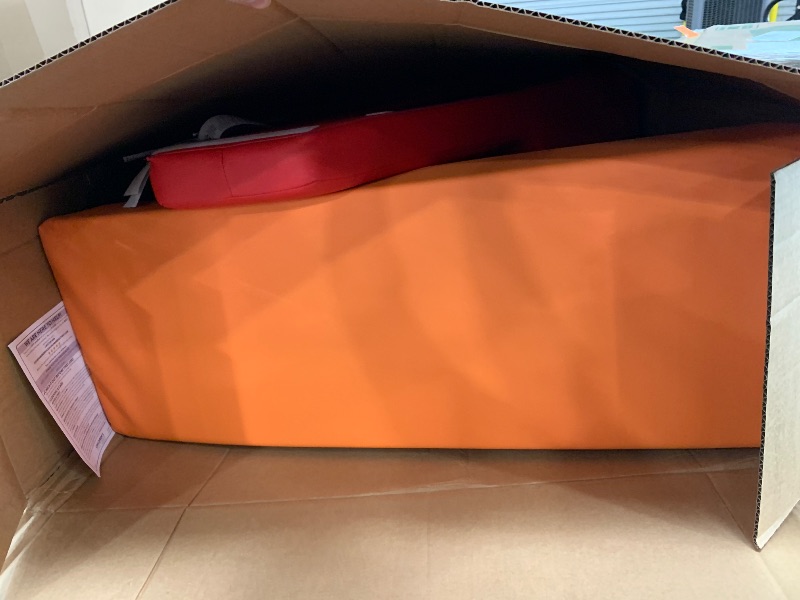 Photo 1 of **********INCOMPLETE, THIS IS ONLY THE ORANGE AND RED PIECES******************
 Children's Factory Hexagon Happening Hollow Kids Reading Nook, Toddler Modular Couch for Daycare, Classroom, Rainbow