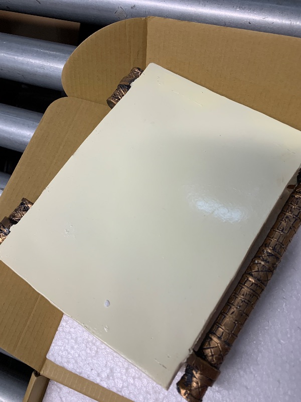 Photo 1 of (missing key) Bestmotoring The Mummy Books and Key Set – Mummy Prop Replica in Resin – Authentic Collectible for Horror Fans and Movie Enthusiasts (White)