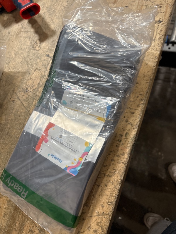 Photo 1 of 100 Pack Smell Proof Bags 5.9" x 8.6", Resealable Bags with Matte Window, Foil Pouch Stand Up Sealable Bags for Packaging?Black?