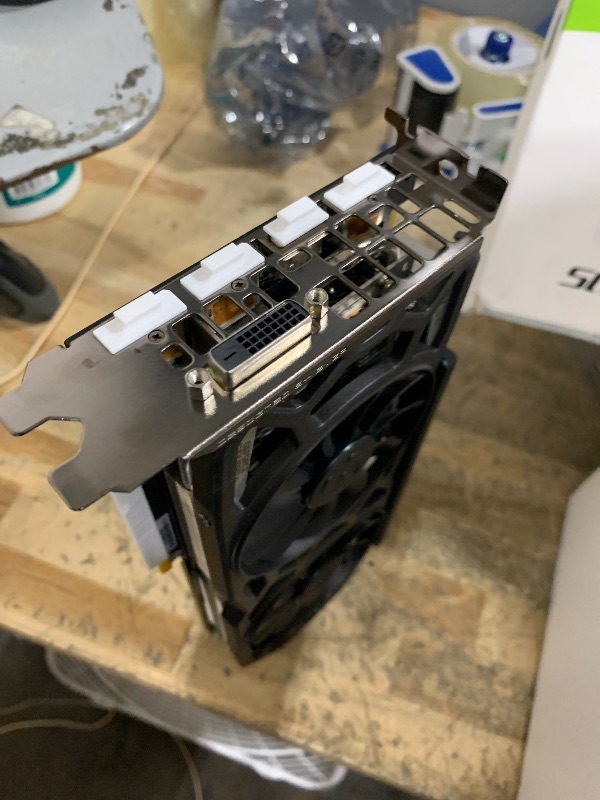 Photo 1 of ($299.99) (UNTESTED) (SIGNS OF USE) (MISSING ALL ACCESSORIES) EVGA GeForce GTX 1080 Ti SC Black Edition Gaming, 11GB GDDR5X, iCX Cooler & LED, Optimized Airflow Design, Interlaced Pin Fin Graphics Card 11G-P4-6393-KR (Renewed)
