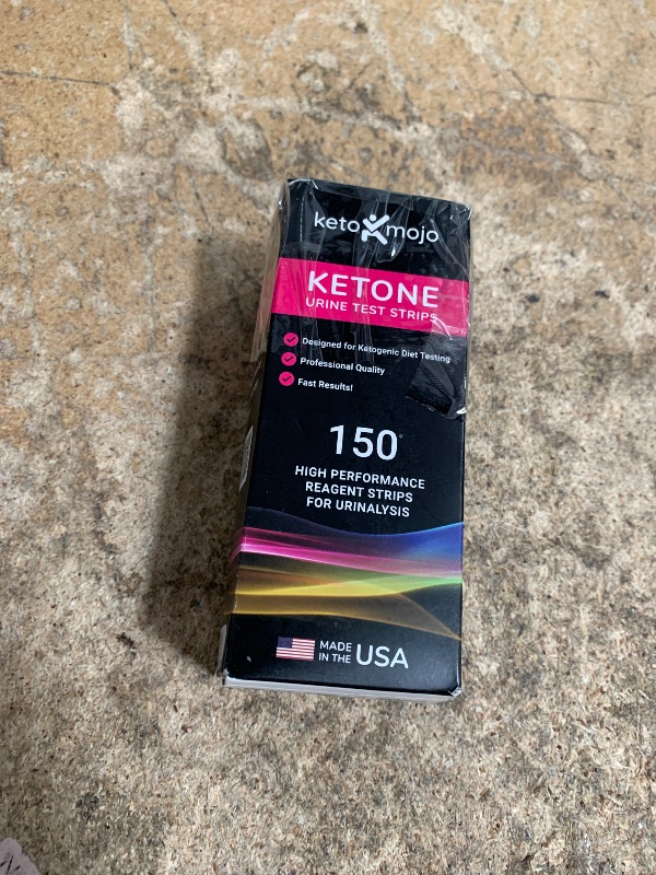 Photo 1 of 150 Ketone Test Strips with Free Keto Guide eBook & Free APP. Urine Test for Ketosis on Ketogenic & Low-Carb Diets. Extra-Long Strips.