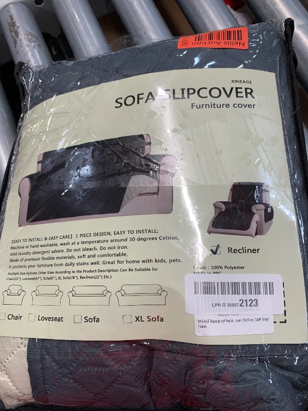 Photo 1 of (used)(see all images) sofa slip cover 