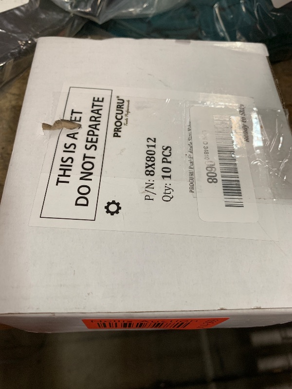 Photo 1 of [10-Pack] PROCURU PushFit Angle Stop Valve 1/2" Push x 3/8" OD Comp, Quarter-Turn Push-to-Connect Brass Shutoff Valve for Copper, PEX, CPVC, PE-RT, HDPE Pipes, LF Certified Safe (8X8012-11T)