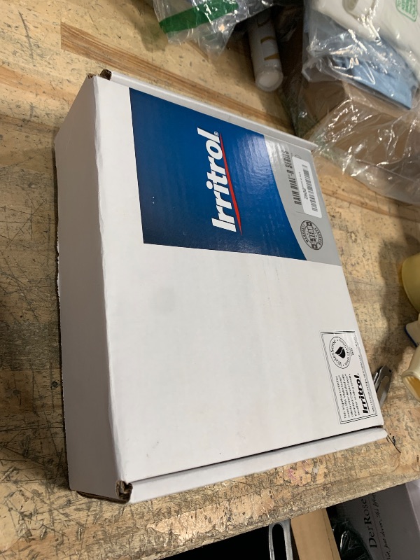 Photo 1 of *MISSING KEY* Irritrol RD600-EXT-R Rain Dial 6 Station Outdoor Irrigation Controller