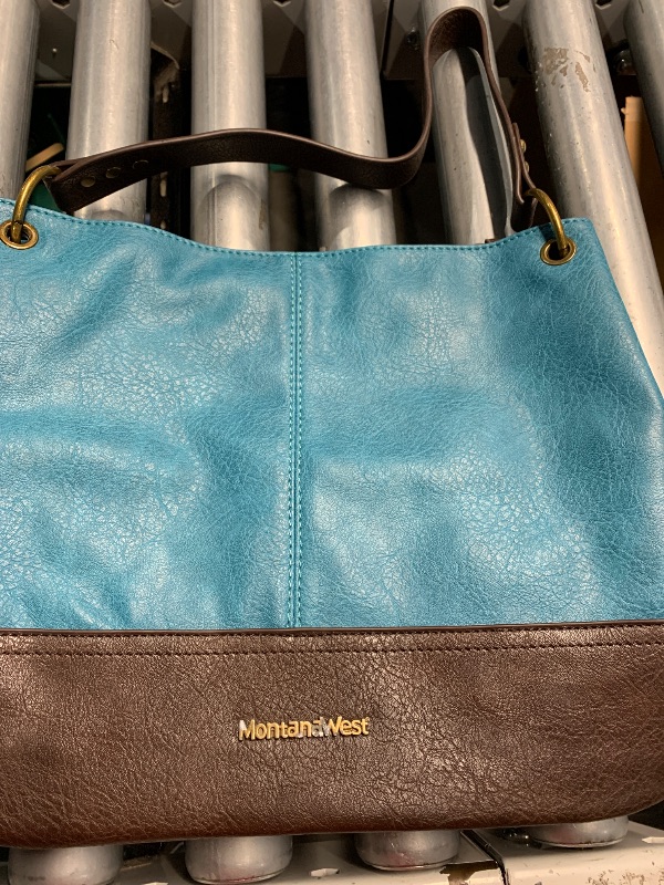 Photo 1 of (minor damage) Montana West Purses for Women Hobo Bags Large Leather Handbags Shoulder MWC-047TQ