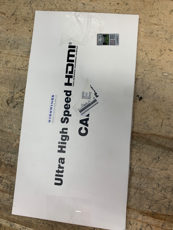 Photo 1 of 10K 8K HDMI 2.1 Cable 2-Pack 6.6FT, Highwings Certified 48Gbps Ultra High Speed Slim HDMI Cord,Support 4K@120Hz 8K@60Hz, HDCP 2.2&2.3, Dynamic HDR,eARC,DTS:X, Compatible with Roku TV/HDTV/PS5/Blu-ray