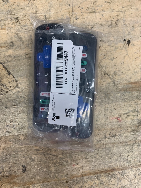 Photo 1 of (Pack of 2) Replacement-Remote-Control for Roku-TV,Compatible for TCL Roku/Hisense Roku/Onn Roku/Philips Roku Smart TVs(Not for Roku Stick and Box)