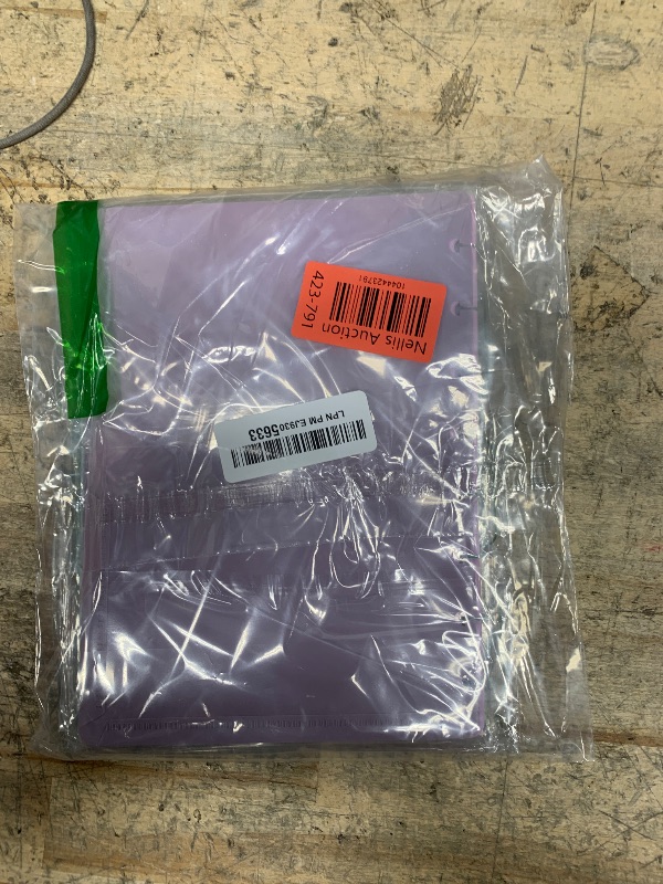 Photo 1 of ?5.5×8.5 inch? 15Pcs Junior Size Discbound Pocket Dividers DiscBound Binder Dividers Disc Bound Planner Supplies DiscBound Pocket Folder Discbound Notebook Accessories 8 Disc Planner Cover for Office