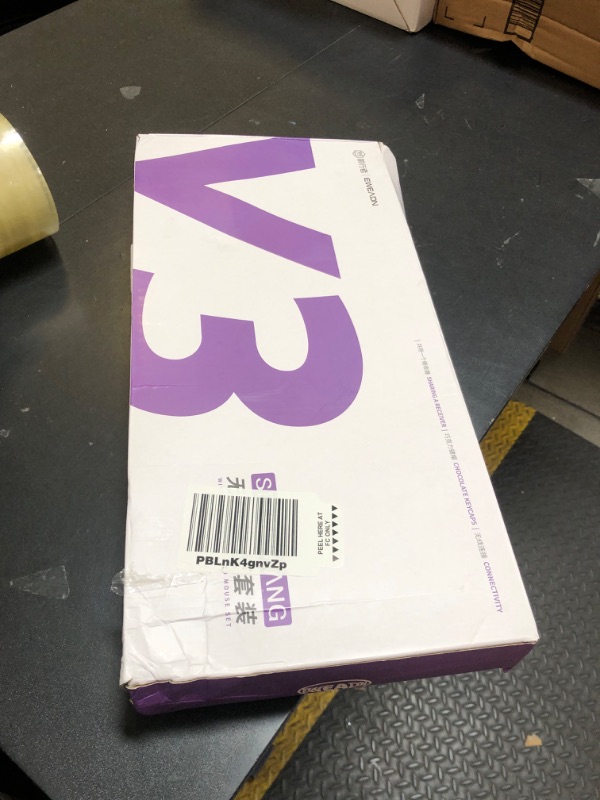 Photo 1 of EWEADN V3 Wireless Keyboard and Mouse with Single Backlit, Metal Panel, Bluetooth/2.4G Rechargeable Silent Keyboard and Mouse Combo Light up Full Size Cute Keyboard-Green