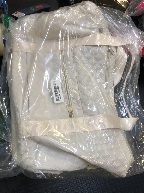 Photo 1 of Rolling Duffle Bag with Wheels,Expandable Foldable Duffle Bag,Detachable Rolling Wheels,Rolling Luggage Bag Carry on Bag,Wheeled Travel Duffle Bag,Gift for Wife and Parents (White)