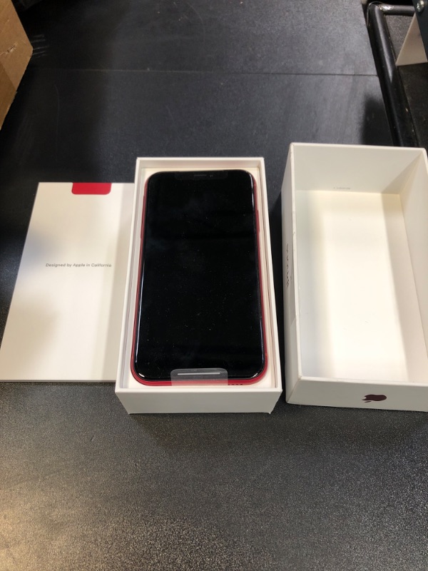 Photo 1 of Apple iPhone XR (64GB, (PRODUCT)RED) [Locked] + Carrier Subscription