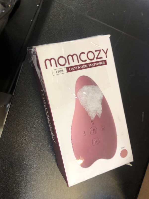 Photo 2 of Momcozy Warming Lactation Massager 2-in-1, Soft Breast Massager for Breastfeeding, Heat + Vibration Adjustable for Clogged Ducts, Improve Milk Flow, Engorgement