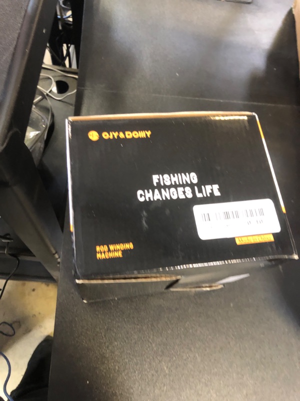 Photo 1 of OJY&DOIIIY Fishing Rod Repair Kit,Rod Building Kit and Supplies,Wrapping and Winding Machine for Epoxy Drying