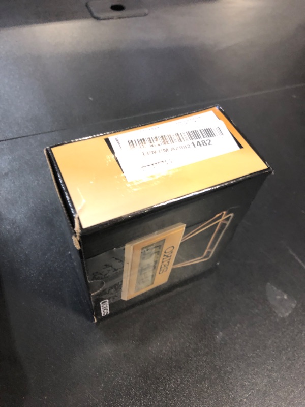 Photo 1 of Seiko Olympia Limited Edition Mini Marathon Alarm Clock, Gold