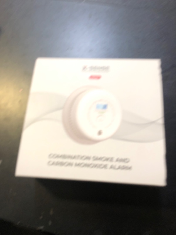 Photo 1 of X-Sense  Detector Carbon Monoxide Detector Combo, 10-Year Battery Smoke Detector with Display, Standalone Model SC01, Single Pack
