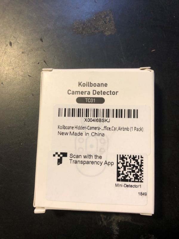 Photo 1 of Hidden-Camera-Detectors [2025 Upgraded] Anti-Spy Anti-Bug Camera Detector Spy Camera Finder,720H Rechargeable Battery Infrared Scanning Portable for Travel , Hote l,Bathroom , Office,Car,AirBnb(1 Pack)