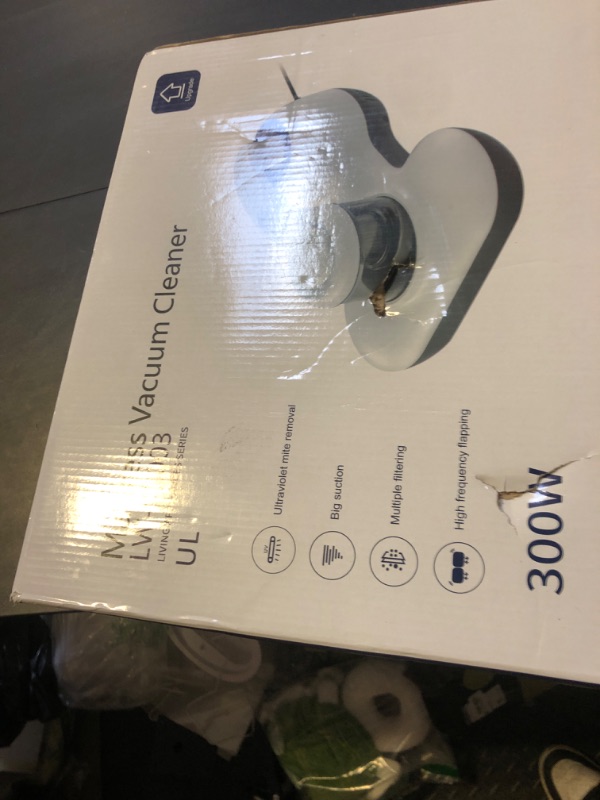 Photo 1 of Bed Vacuum Cleaner, UV Mattress Vacuum Cleaner12K Pa Powerful Suction with HEPA,Handheld Deep Mattress Cleaner for Bed, Mattresses