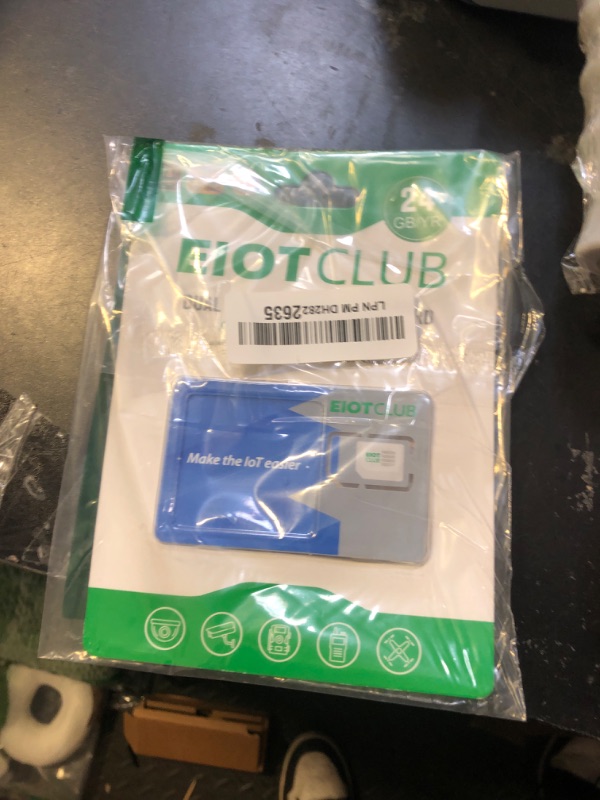 Photo 1 of EIOTCLUB Data SIM Card for 360 Days - Compatible with USA Nationwide Networks for Unlocked Security Solar and Hunting Trail Game Cameras IoT Device(USA Coverage, Triple Cut 3-in-1)