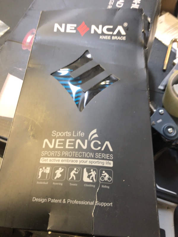 Photo 1 of NEENCA Knee Brace for Women & Men, Medical Knee Support with Patella Pad & Side Stabilizers, Knee Compression Sleeve for Knee Pain, Meniscus Tear, ACL, Joint Pain, Runner, Workout - FSA/HSA Eligible