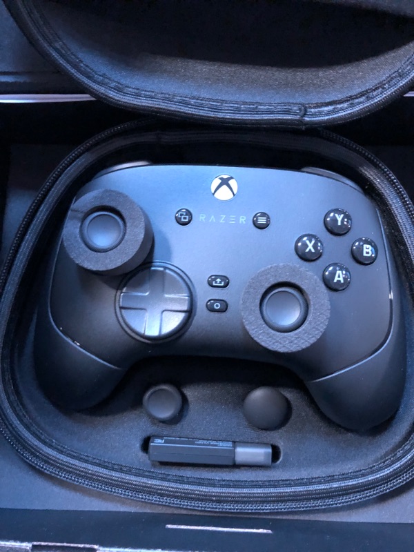 Photo 1 of Razer Wolverine V3 Pro Wireless Gaming Controller: Licensed for Xbox Series X|S, Xbox One, Windows PC - 6 Remappable Buttons - Fast Triggers - Customizable Thumbsticks - Wired Tournament Mode - Black