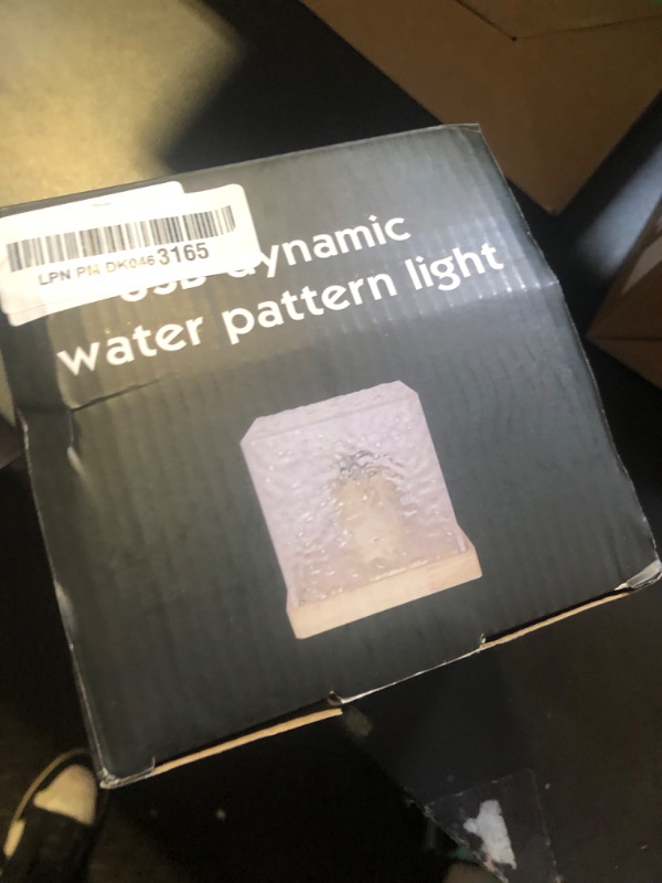 Photo 1 of Deogos Luminorthe Cube Lamp,Cordless Northern Lights Cube Ocean Wave Projector Light Aurora Glow Lamp,16 Colors Gradual Rotating Lamp with Remote Control for Bedroom Living Room and Game Room