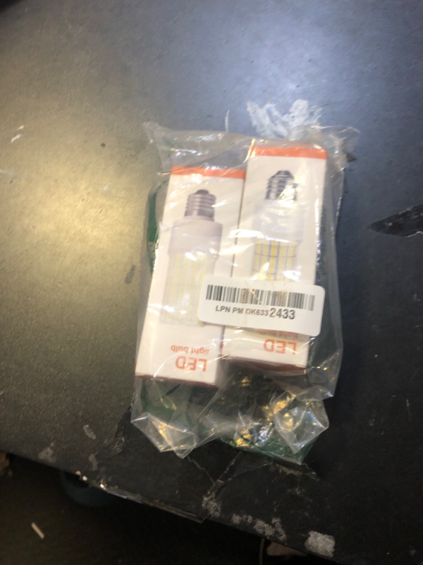 Photo 1 of CA New Sunshine 40W Led Corn Light Bulb(300W Equivalent) 5000lm 3000K Warm White E26/E27 Base Ceiling Fan Led Light Bulbs for Garage Backyard Warehouse Indoor Outdoor Led Corn Bulb